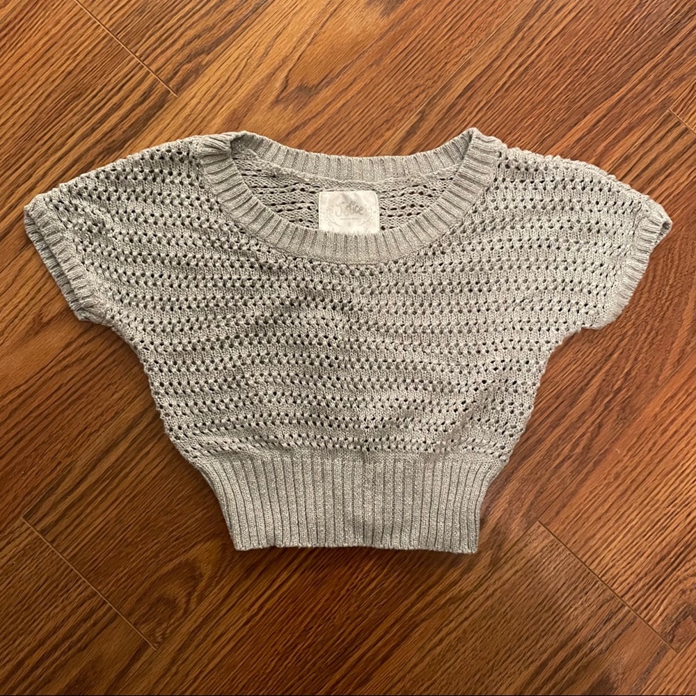 Justice Short Sleeved Sweater